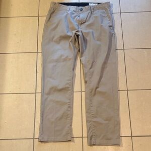 Volcom Tan Pants Size 34